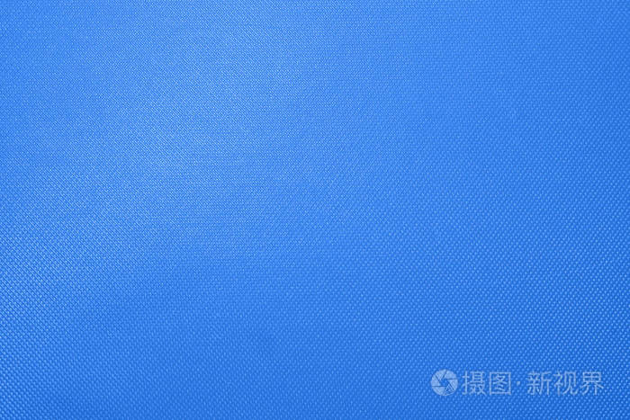 蓝色瓦楞面料纹理蓝色布料背景