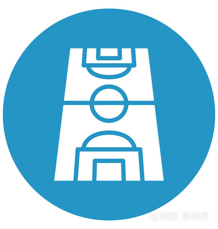 游戏区操场矢量,可以很容易地修改或编辑