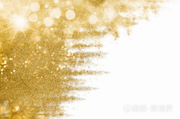 节日抽象镀金背景.