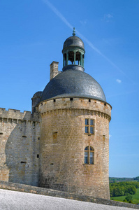 城堡是法国多尔多涅的法国城堡。 塔塔塔塔