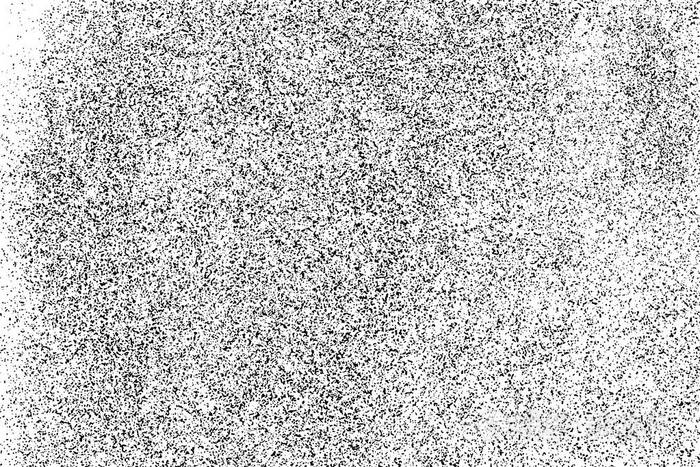 白色背景上孤立的黑色纹理灰尘覆盖暗噪声颗粒数字生成的图像矢量设计