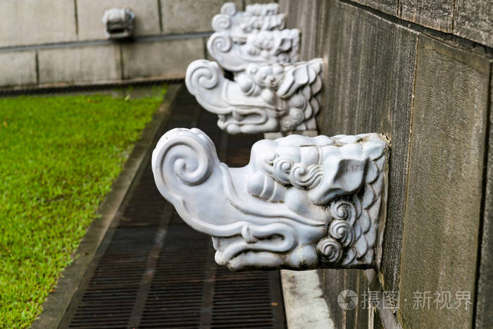 台湾历史建筑中的龙首关闭