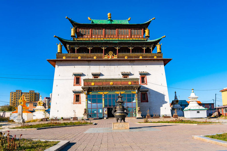 蒙古乌兰巴托蒙古佛教寺院