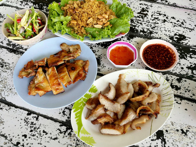 泰国东北部的传统食物图片