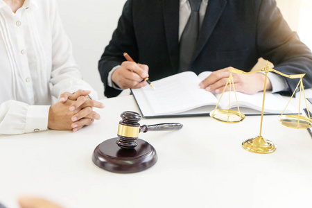 咨询和司法律师事务所的概念.照片