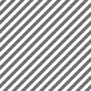 黑色白色条纹织物纹理无缝图案。 矢量图。