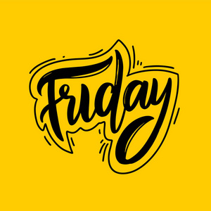 黑色星期五黄色图片