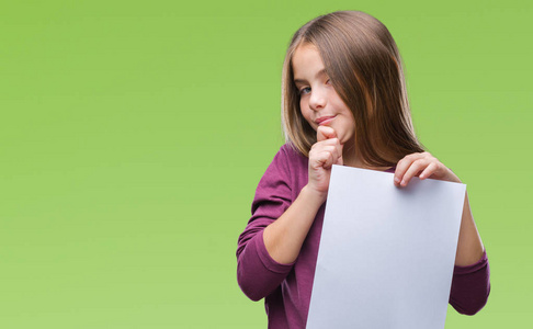 孩子思考问题图片