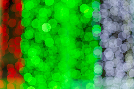  Festive background with bokeh defocused lights