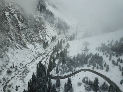 白天雪山景观