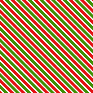 红色和绿色条纹几何图案。 圣诞背景。