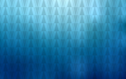 浅蓝色矢量模板与线三角形。 抽象梯度插图与三角形线。 海报横幅的最佳设计。