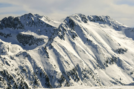 保加利亚托尔多卡峰皮林山冬季景观