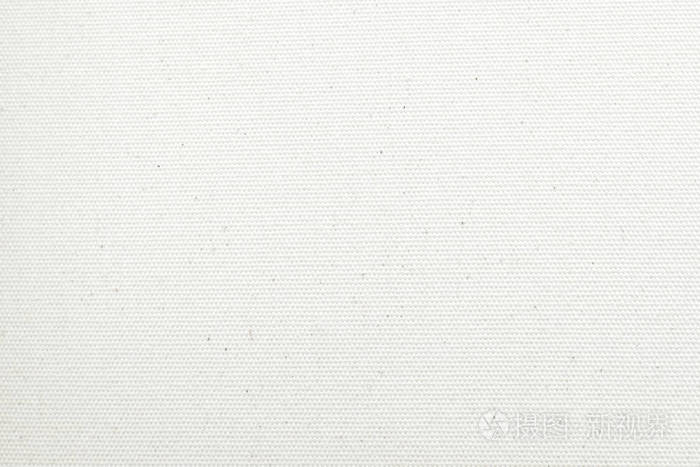 白色帆布纹理背景. 关闭图像.