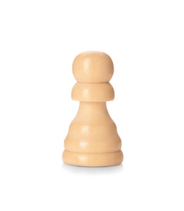 白色背景下的国际象棋