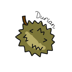 榴莲图图片-榴莲图素材-榴莲图插画-摄图新视界