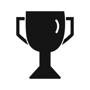 个人和商业用途的奖杯标志图标矢量图。。