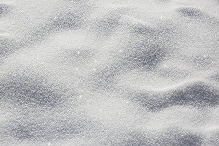 雪景背景与小闪亮的星星