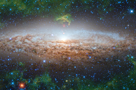 令人敬畏的星云。 宇宙中数十亿个星系。 由美国宇航局提供的这幅图像的元素