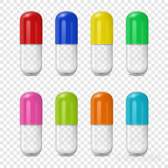 矢量逼真3d 不同颜色的医疗丸 胶囊图标和模拟集隔离在透明的背景 模型药丸的设计模板 医疗和保健概念 垂直插画 正版商用图片15zcnh 摄图新视界 矢量逼真3d 不同颜色的医疗丸 胶囊图标和模拟集隔离在透明的背景 模型药丸的设计模板 医疗和保健概念 垂直插画 正版商用图片15zcnh 摄图新视界