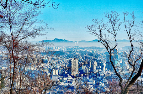 韩国首尔市区