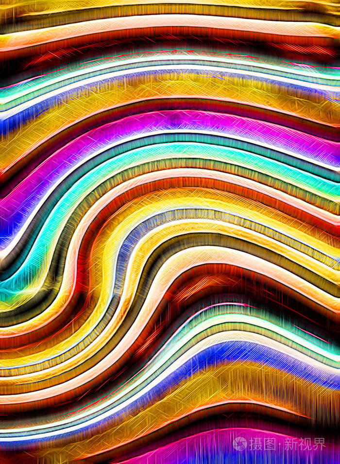 艺术抽象彩色彩虹图案背景