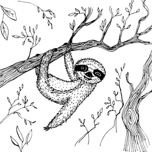 手工素描. 矢量插图照片