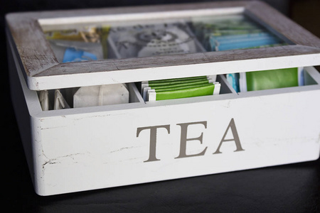 白木茶盒，茶袋