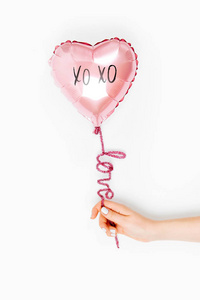 s Day or weddingbachelorette party decoration. Metallic balloon