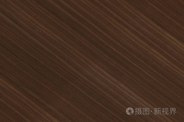 黑褐色胡桃木木材表面结构纹理背景