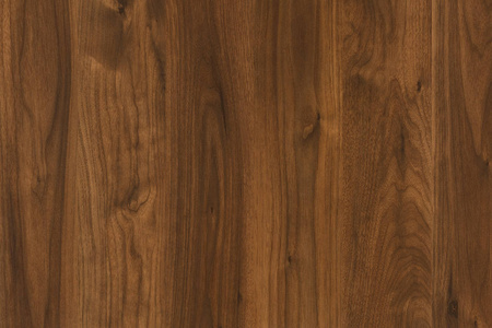 木饰面深棕色胡桃木纹理背景面壁壁纸黑褐色胡桃木木材表面结构纹理