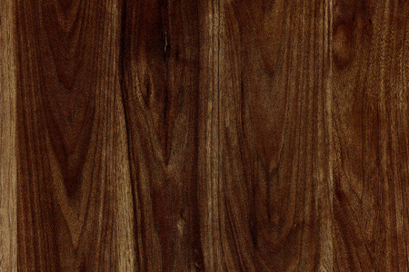 黑褐色胡桃木木材表面结构纹理背景黑胡桃木饰面黑褐色胡桃木木材表面