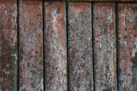 彩色生锈的金属铁板，墙壁背景背景表面