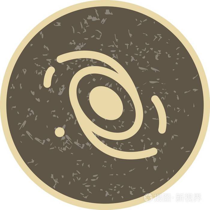 银河矢量图标标志图标矢量插图个人和商业使用