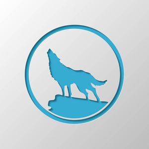 带有孤狼的网名图片