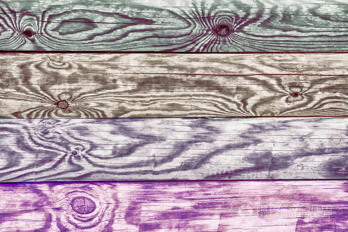 彩色纹理木材为背景美丽的颜色木头的纹理