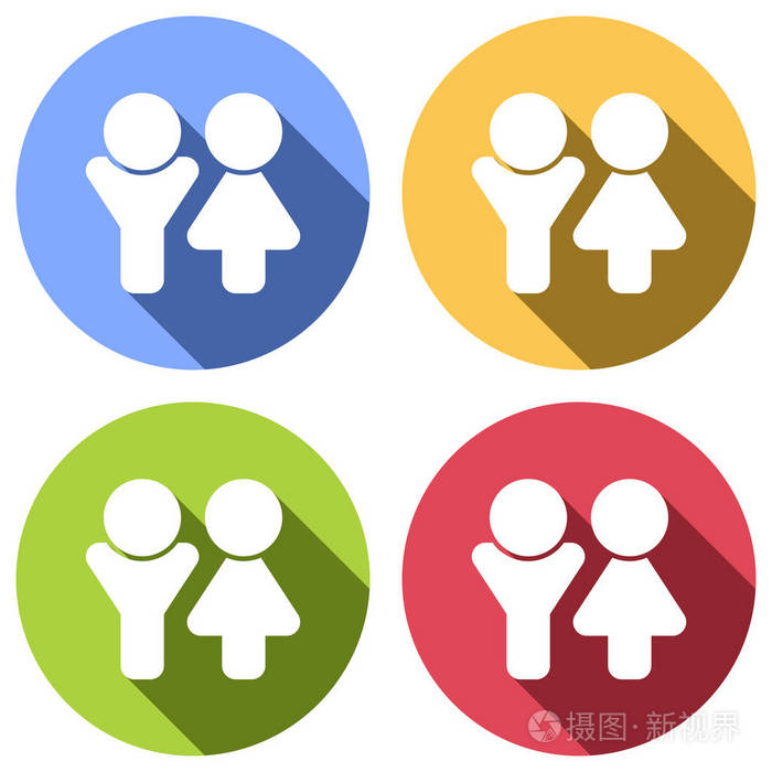 下载小样发票合同问题/举报一套男女符号.简单的图标.