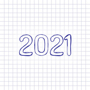 2021数字怎么画才好看图片