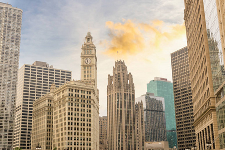 芝加哥美国美丽的建筑景观图片