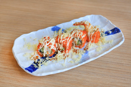 虾天妇罗卷图片