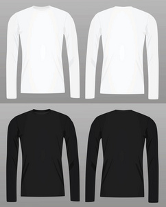 长袖t恤图片
