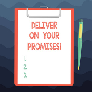 写笔记显示交付你的承诺。展示你所承诺的债券发行表的商业照片与圆珠笔文本空间
