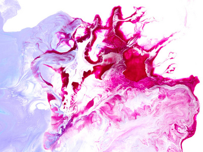 紫罗兰和紫色的创意抽象手绘背景，大理石纹理，画布上丙烯酸绘画的碎片。现代艺术。当代艺术。