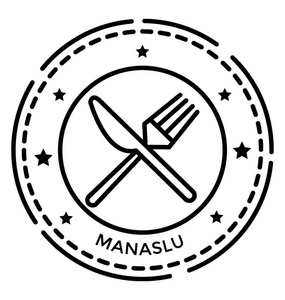 马纳苏邮票线图标