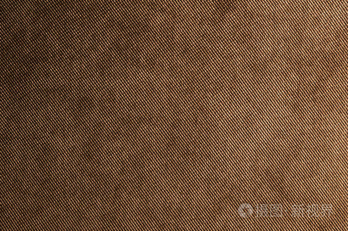 纹理背景大棕色纺织品.纺织面料特写的纹理