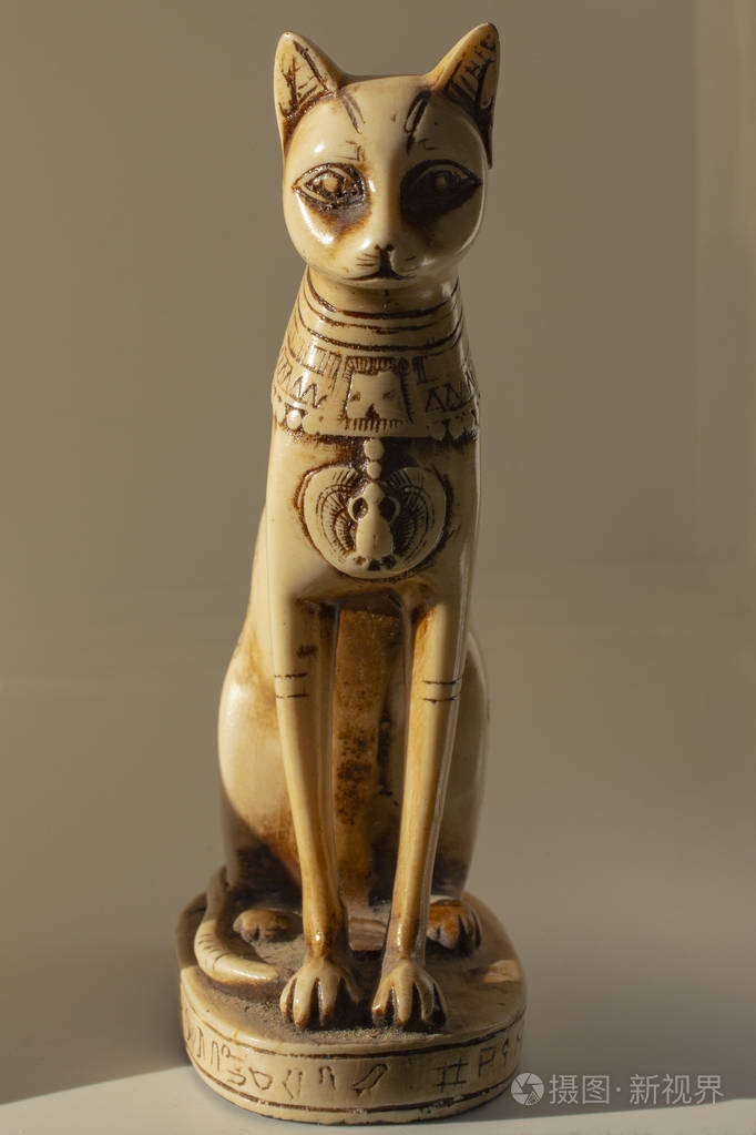 古埃及的猫小雕像是生育和太阳的象征