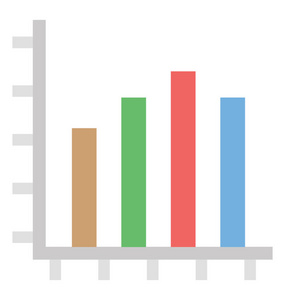 条形图平面图标