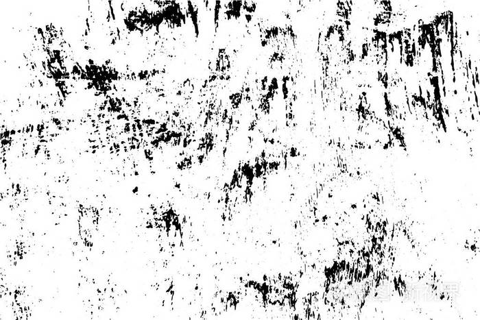 抽象插图表面灰尘和粗糙脏墙背景与空模板.