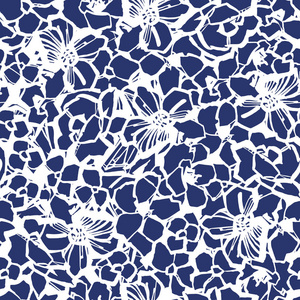 我抽象地设计了一朵花,这幅画连续不断地无缝地画照片