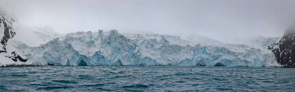 南极雪景景观